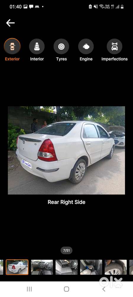 Toyota Etios 2013 Petrol 47000 Km Driven