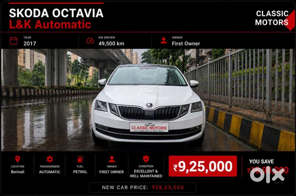 Skoda Octavia 1.8 Tsi At L K, 2017, Petrol