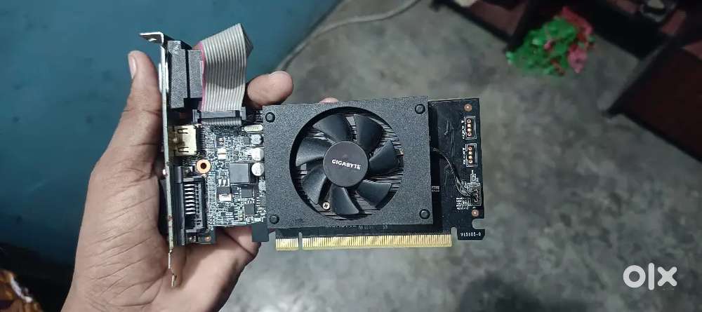 Gigabyte GT 710 2GB Graphics Card  HDMI + VGA + DVI  Good Condition