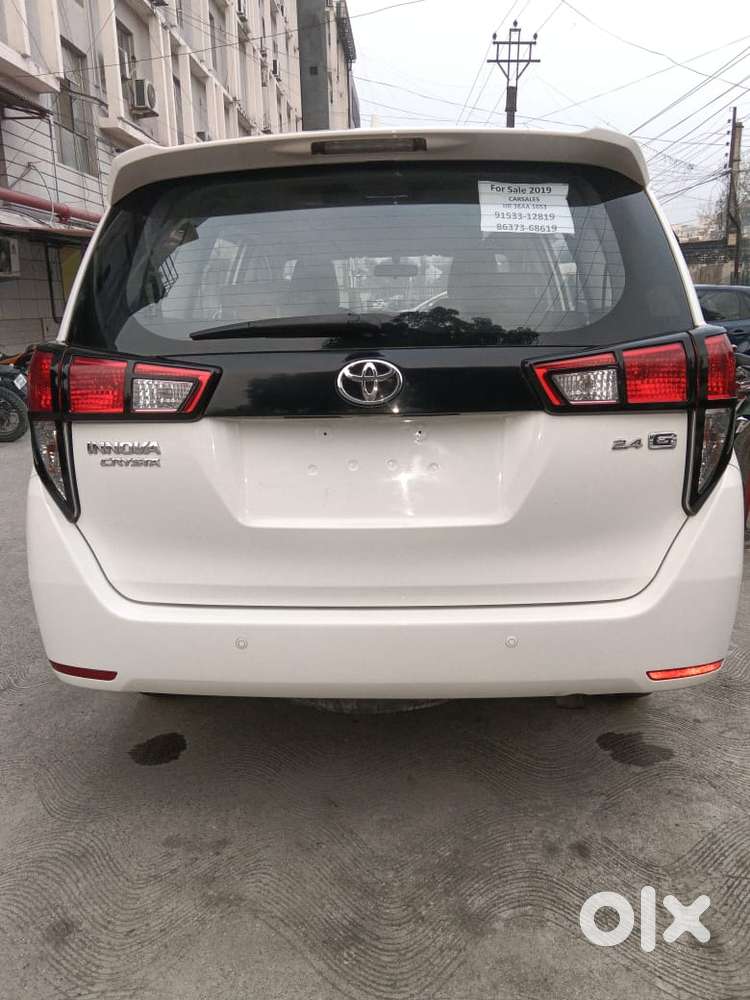 Toyota Innova Crysta 2.4 Gx Mt 8s, 2018, Diesel