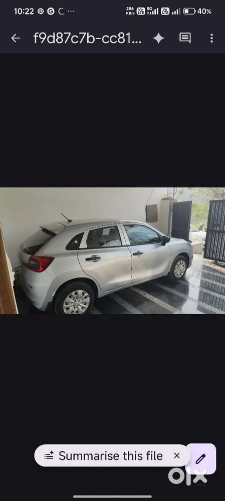 Maruti Baleno Sigma 2025 Lady Driven Less