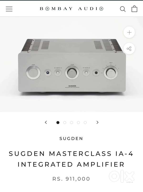 SUGDEN IA-4 AMPLIFIER NOT MCINTOSH KRELL