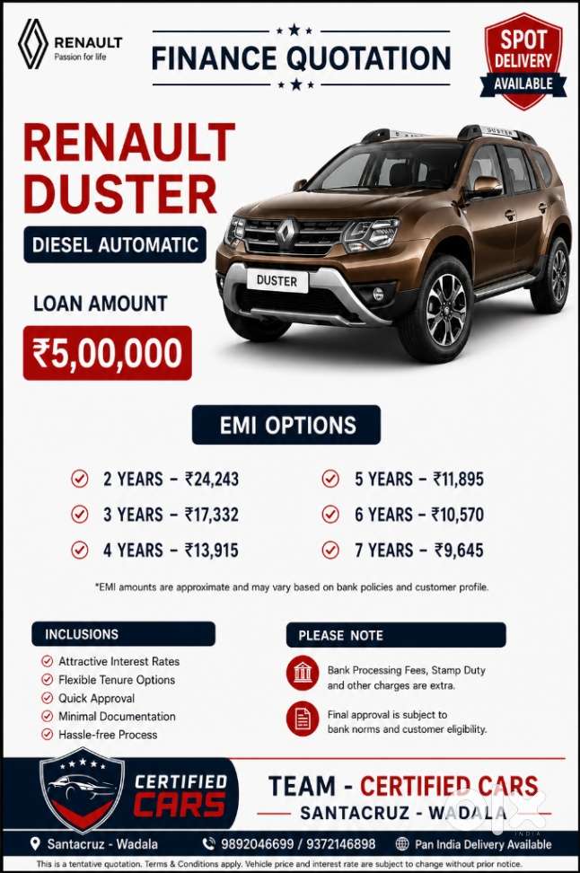 Renault Duster Rxz, 2016, Diesel