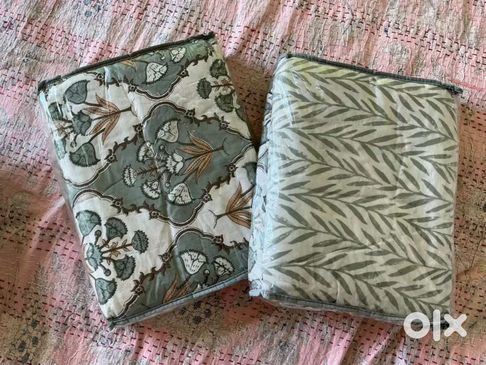 QUEEN-SIZE REVERSIBLE DOHARS | 2 FOR ₹1,400
