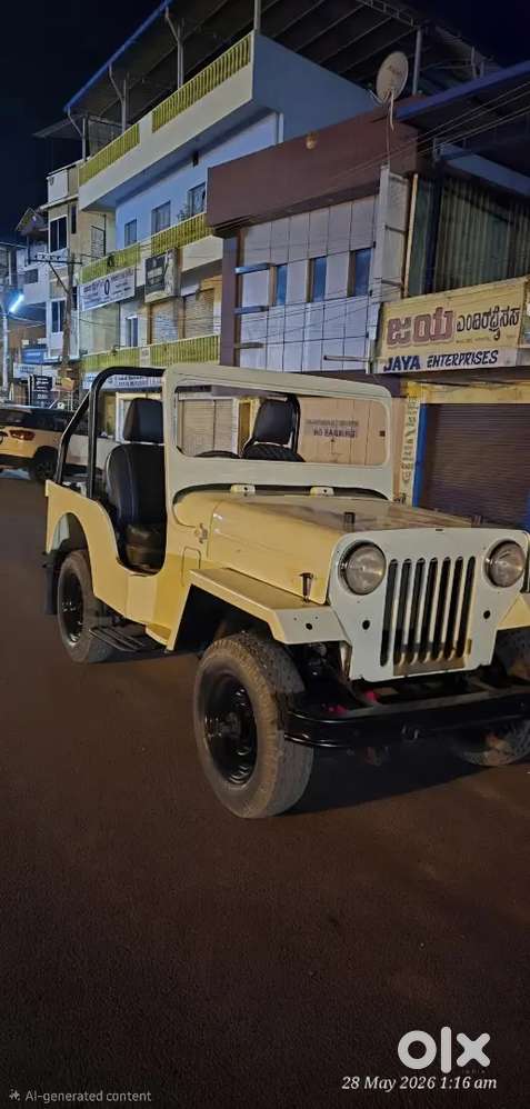 Mahindra Jeep 1989 Cj340dp
