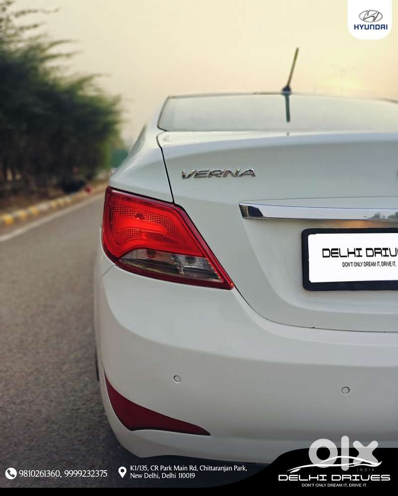 Hyundai Verna 1.6 Sx (o) Vtvt, 2015, Petrol