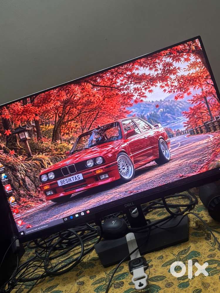 Hp cpu and monitor dull good working