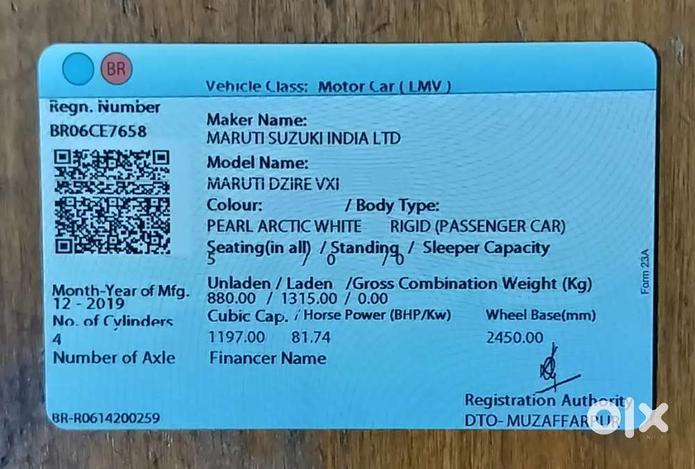 Maruti Suzuki Dzire 2020