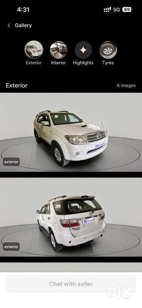 Toyota Fortuner 2011 Diesel 203052 Km Driven