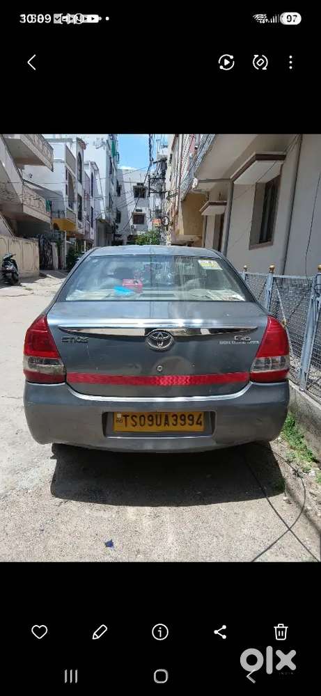 Toyota Etios 2015 Diesel Manual Car