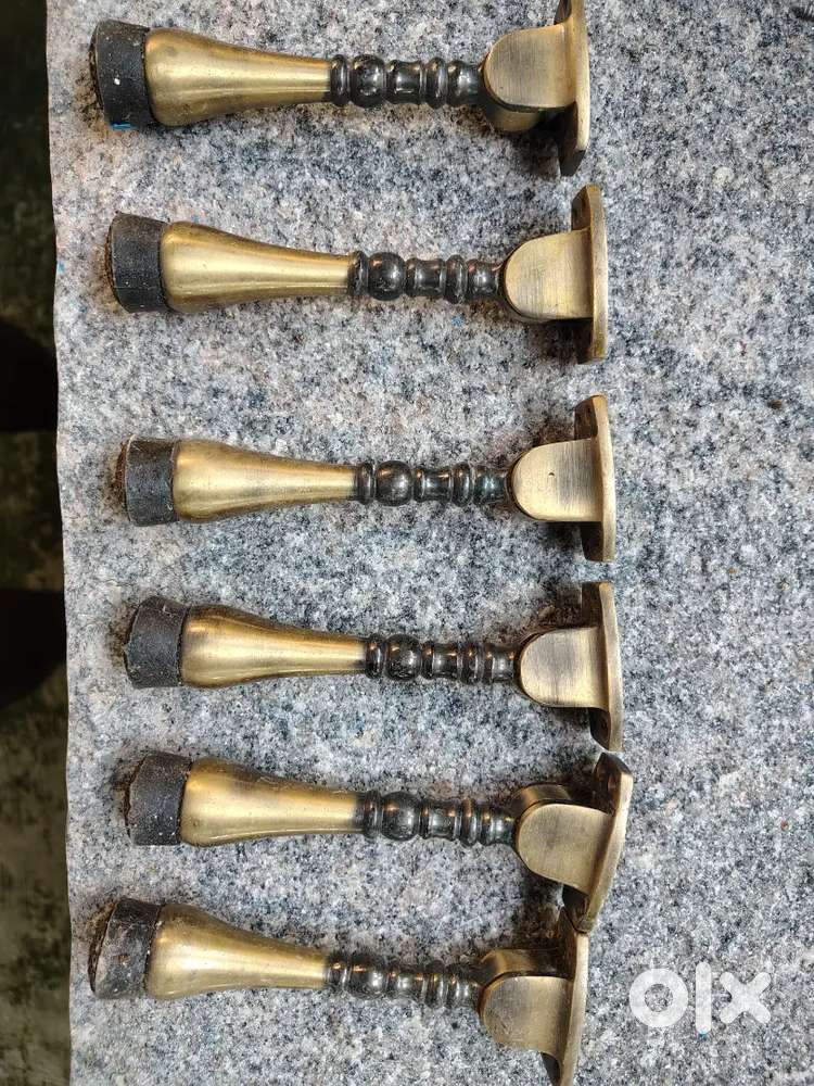 Brass door stopper