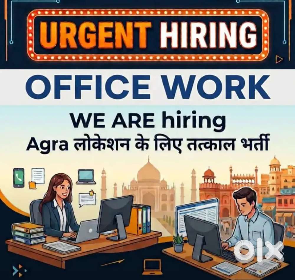 Vaccancy available for girls and boys both hiring for agra location