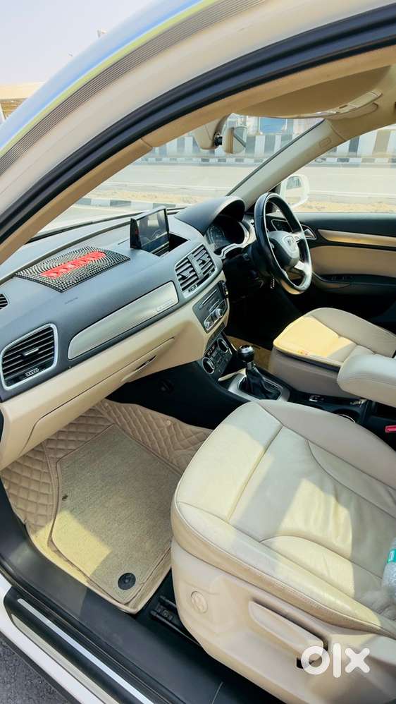 Audi Q3 2016 Diesel White Color 92000 Km Driven