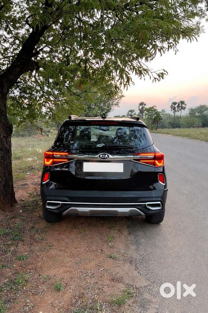 2021 Kia Seltos Htx Diesel Black  Fancy Number 7000  Single Owner