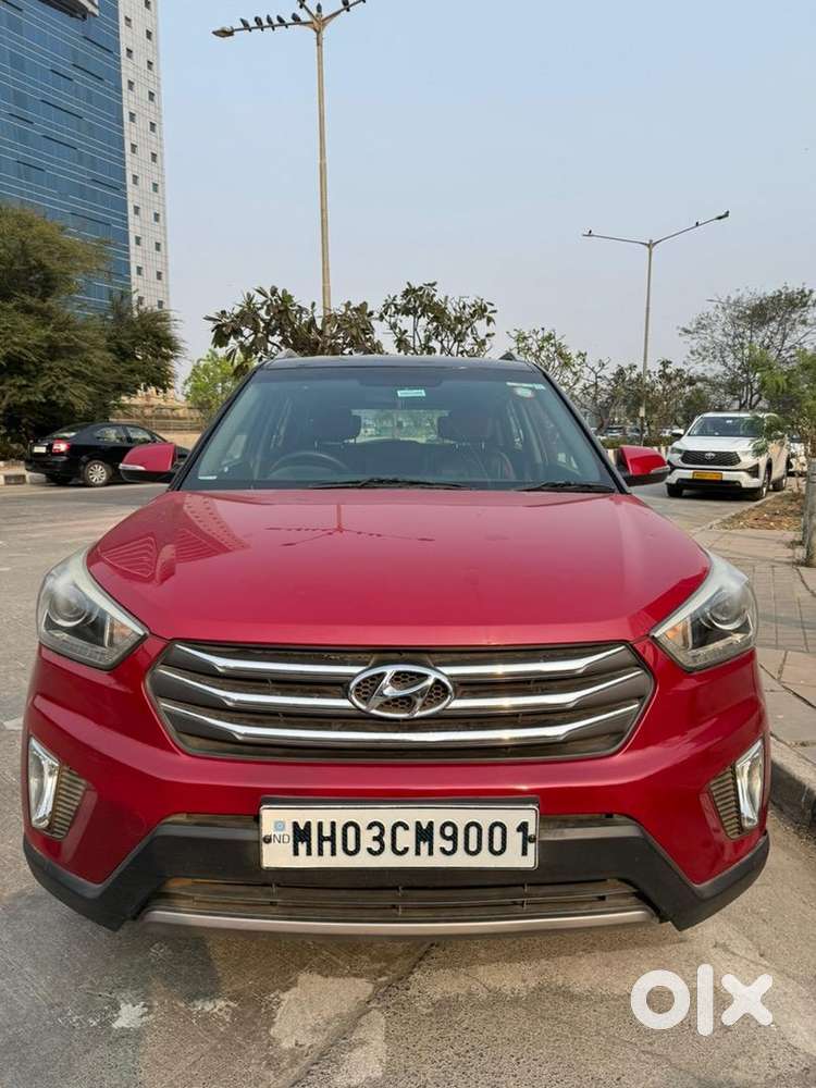 Hyundai Creta 2017 Petrol Well Maintained Red Passion Colour