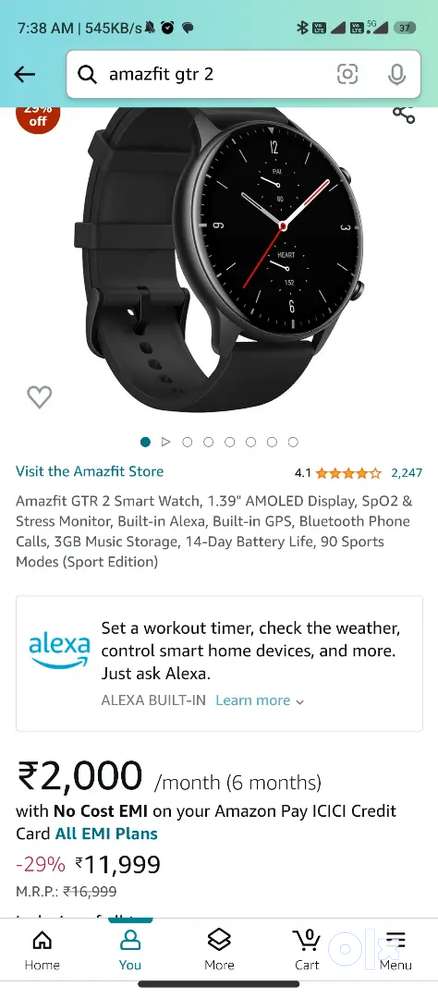 Amazfit discount gtr pay