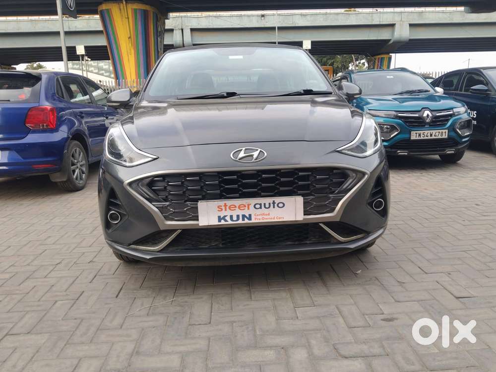 Hyundai Aura Sx Plus Automatic, 2021, Petrol