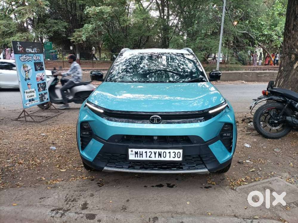 Tata Nexon Fearless Plus S Purple 1.2 Revotron Petrol 7dca Dt, 2025,..