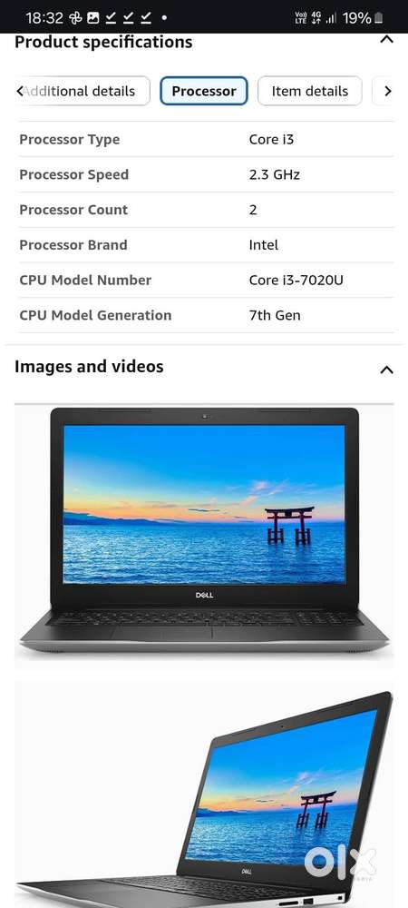 7th Generation Laptop Dell Inspiron 3584 Core I3 Dell Inspiron