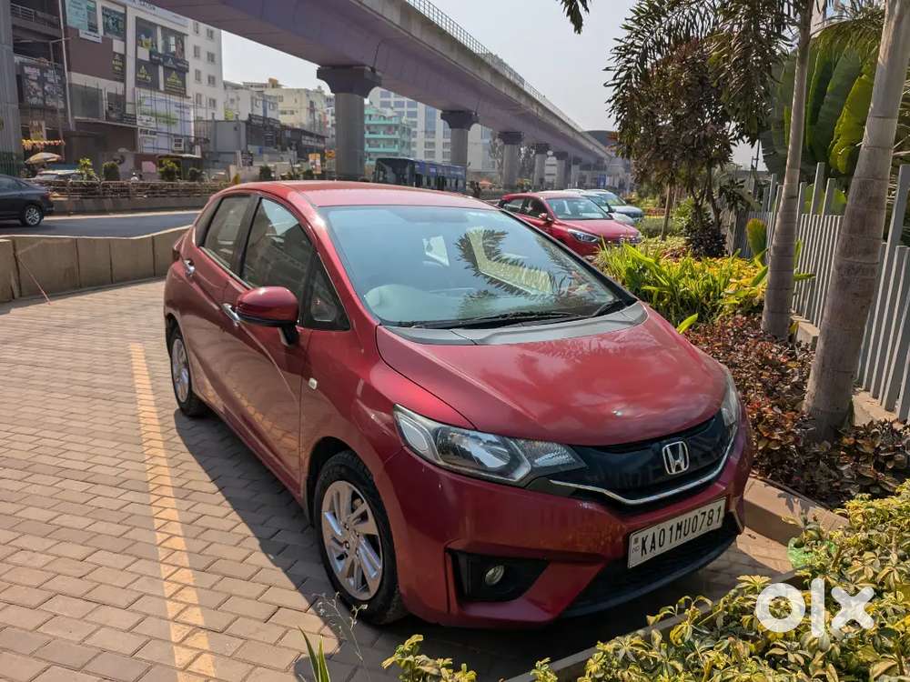Honda Jazz Red Cvt Petrol ( Company To Individual Transfer)