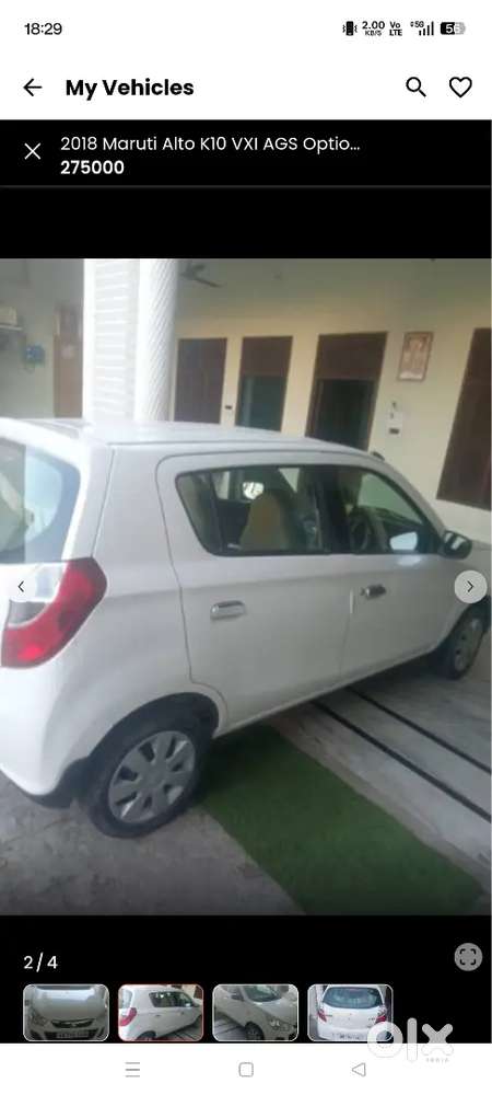 Maruti Suzuki Alto K10 Automatic 2018 Petrol Well Maintained