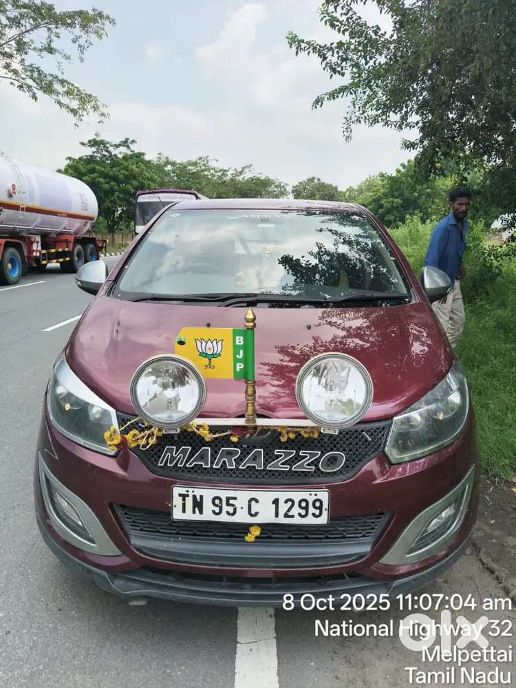 Mahindra Marazzo 2019 Diesel 187000 Km Driven Full Company Record.