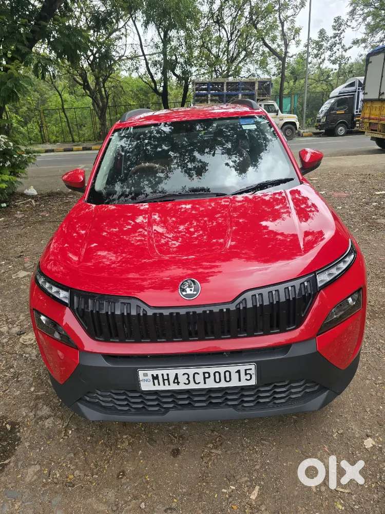 Skoda Kylaq Classic 2025 | 2,500 Km | Red | Accessories | Like New