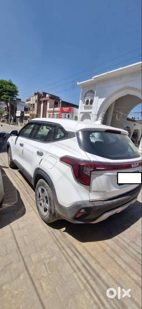 Kia Seltos White 2024 Diesel Hte-34000 Km Driven