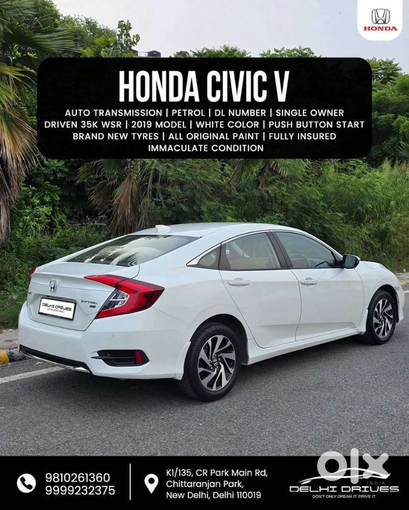 Honda Civic V, 2019, Petrol