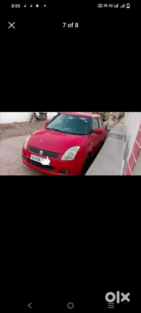 Swift 1.3 Lxi Maruti 2005 Red Petrol + Cng Middle Family Car