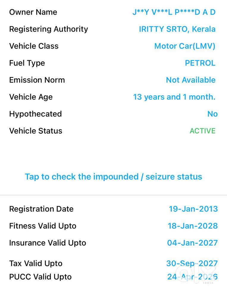 Maruti Suzuki Swift Dzire Lxi Option, 2012, Petrol