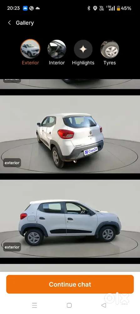 2016 Renault Kwid Petrol Manual, 44000 Km.