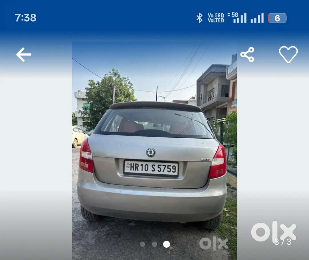 Skoda Fabia 2012 Petrol Good Condition