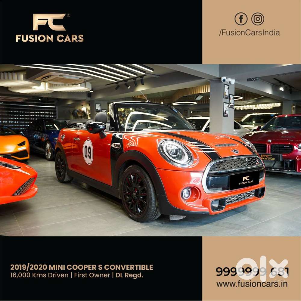 Mini Cooper Convertible S, 2020, Petrol