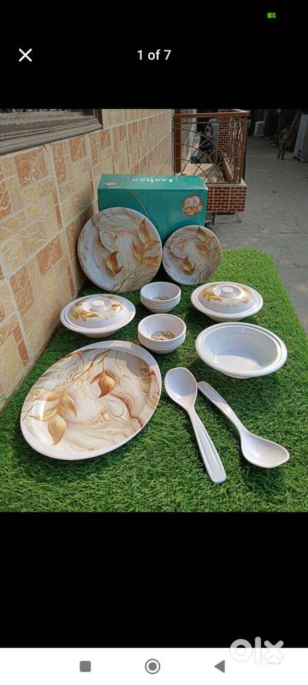 Jashan Melamine Printed Design Dinnerware