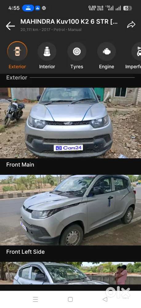 Mahindra Kuv 100 2017 Petrol Manual