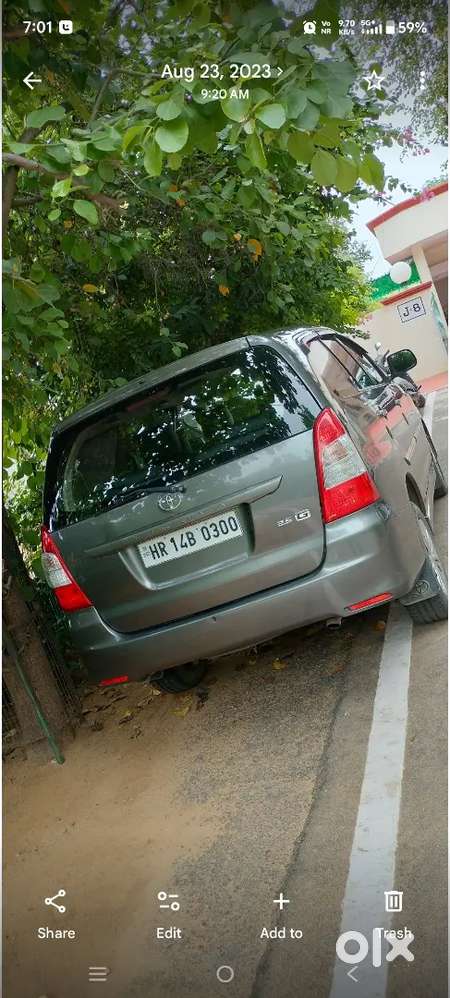 Toyota Innova Diesel 2012 Manual
