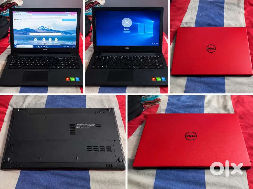 Its a dell laptop with good condition working properly
