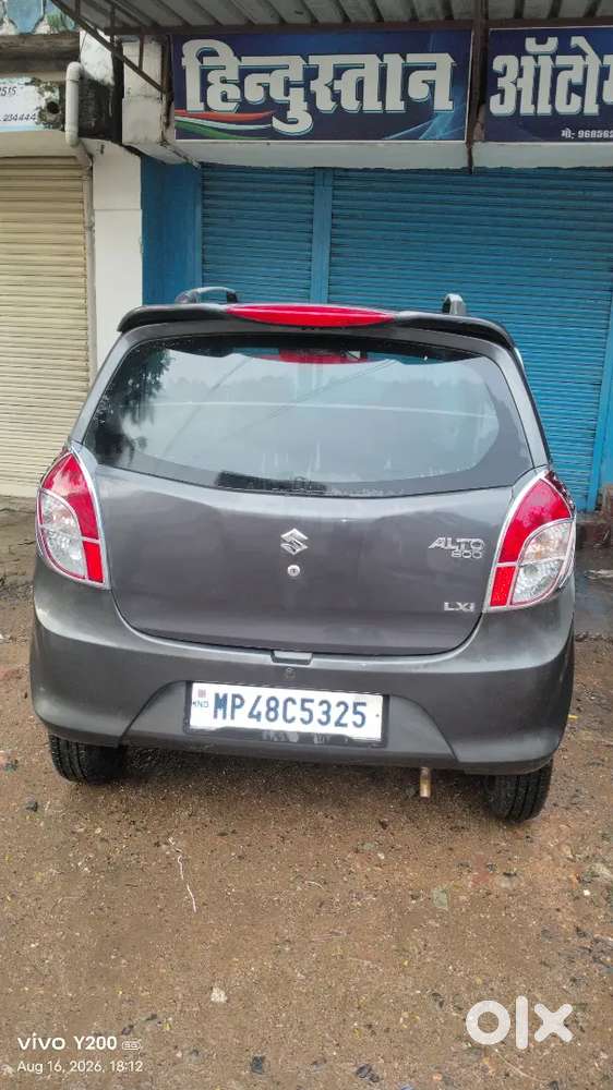 2nd Owner Maruti Suzuki Alto 2016 New Tyre New Insurance New Suspensi