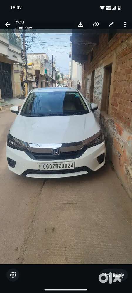 Honda City Zx Cvt (i-vtec)petrol 2020 Top Model