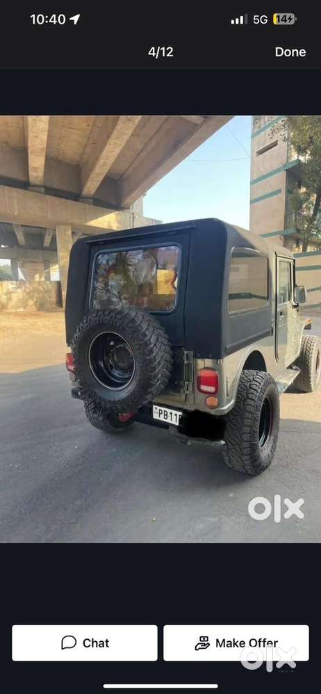 Mahindra Thar Diesel Manual 2013 Registered 2016