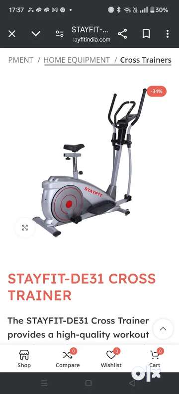 Stayfit Cross Trainer Gym Fitness 1788691314