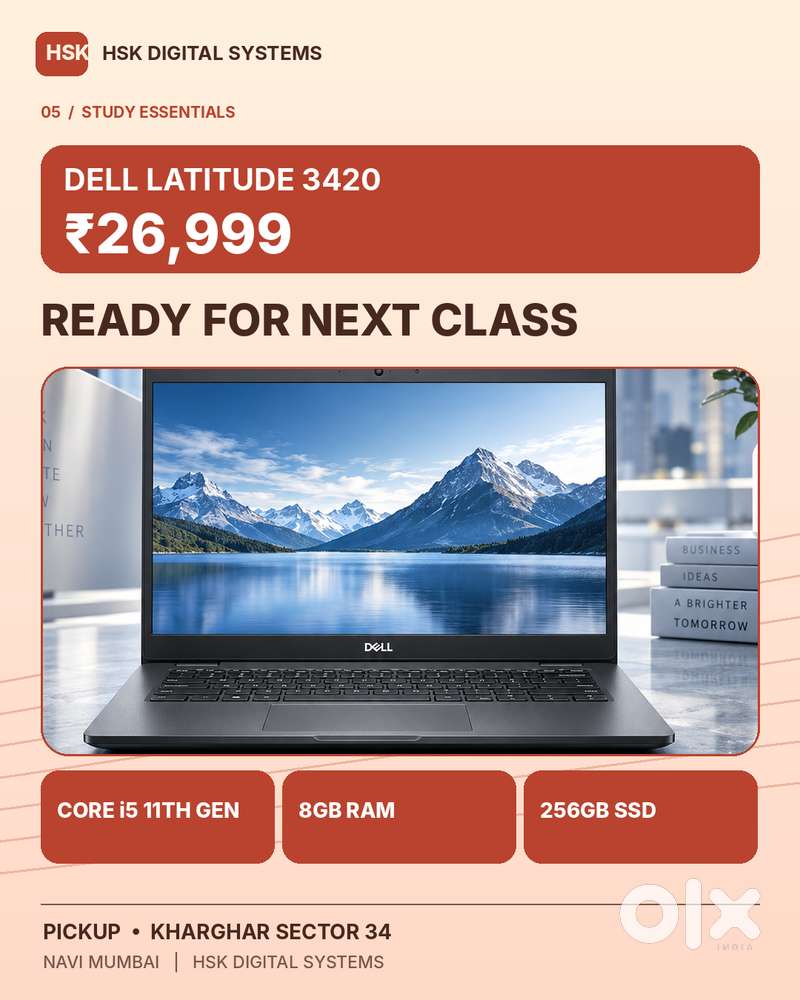 Dell Latitude 3420 Core i5 - Make Room for Productivity
