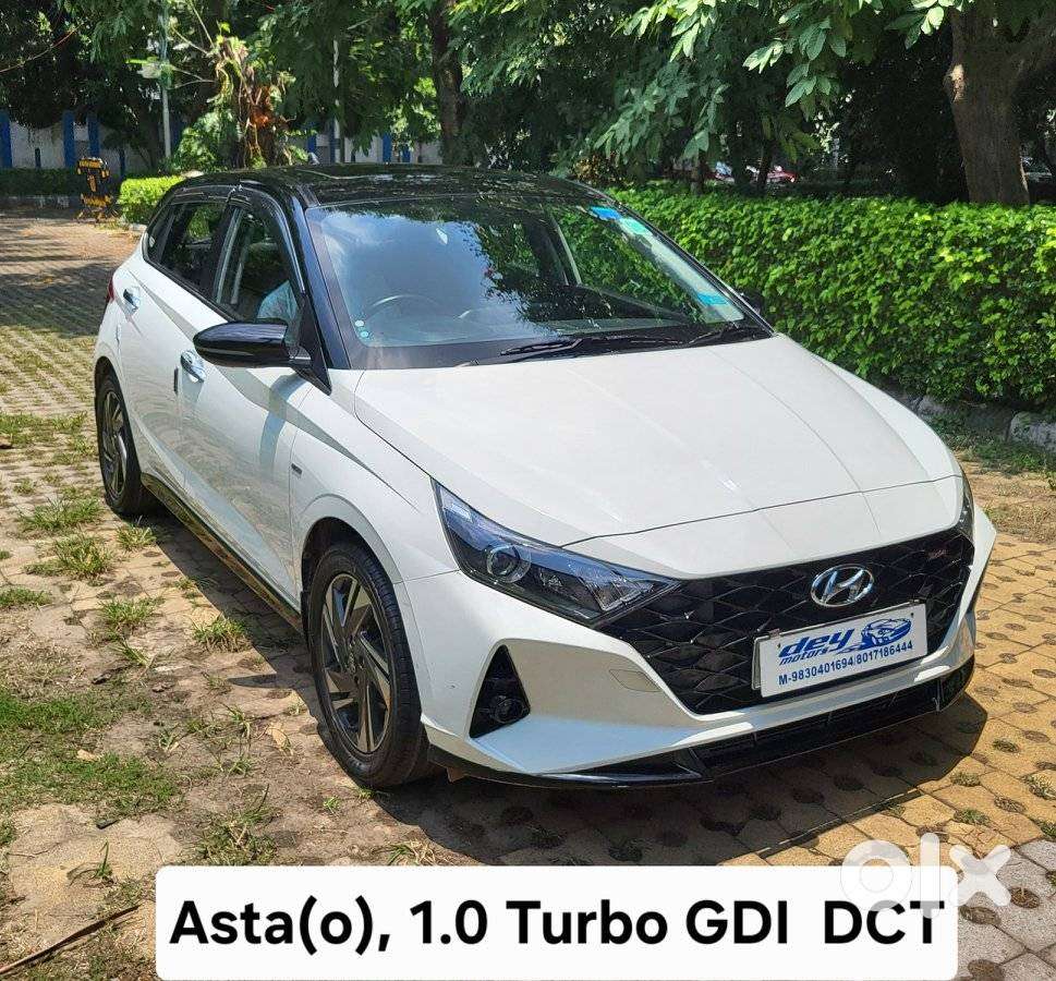 Hyundai New I20 1.0 Asta (o) Turbo Dct Dual Tone, 2021, Petrol