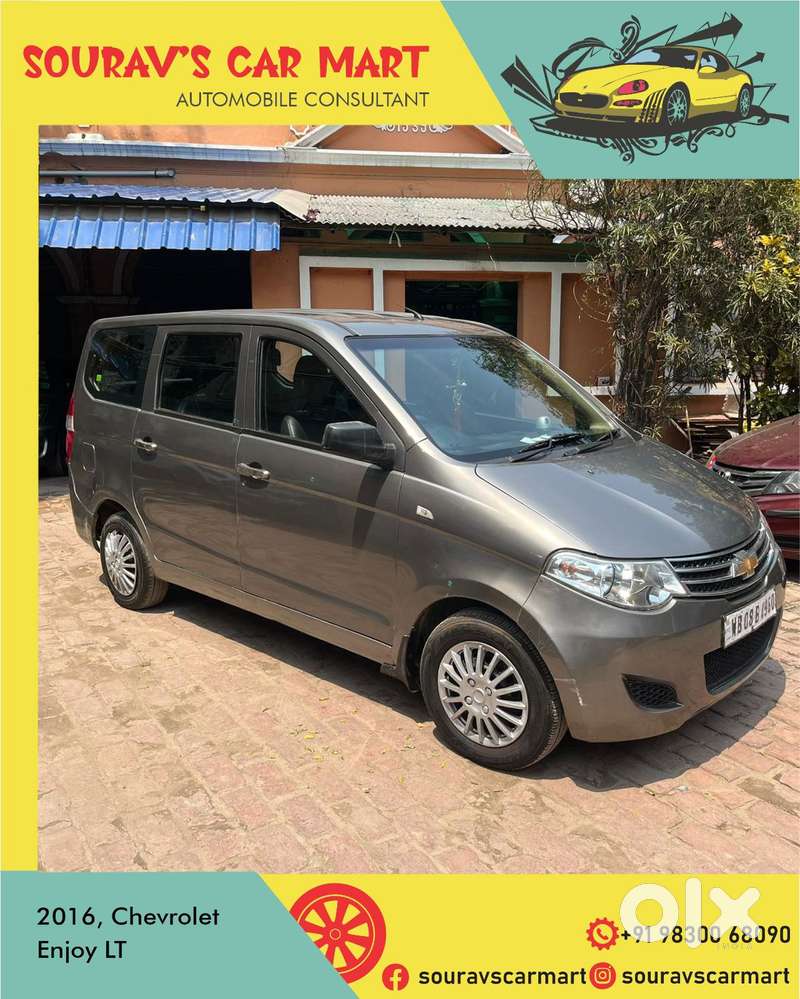Chevrolet Enjoy 1.4 Ls 8-seater, 2016, Diesel