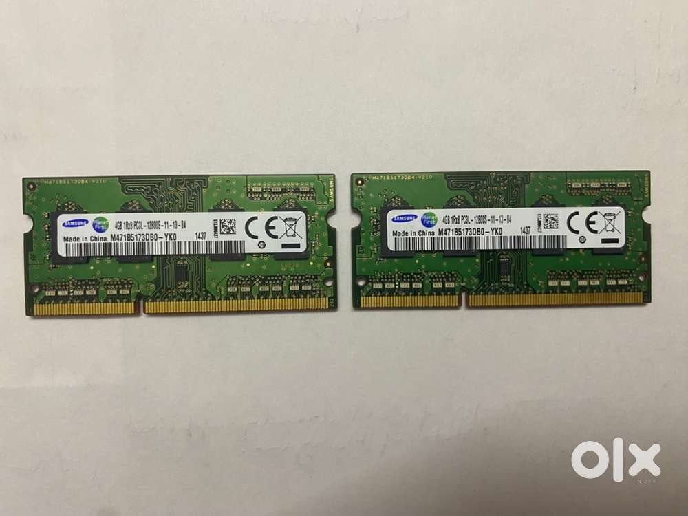 Samsung 4GB + 4GB Laptop Ram