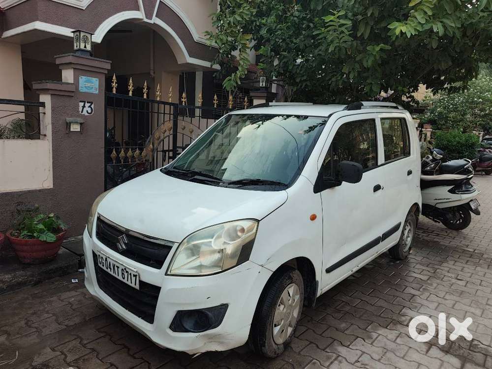 Single Hand Used Maruti Wagon R White Lxi (aug 2013) , 34213 Kms Only