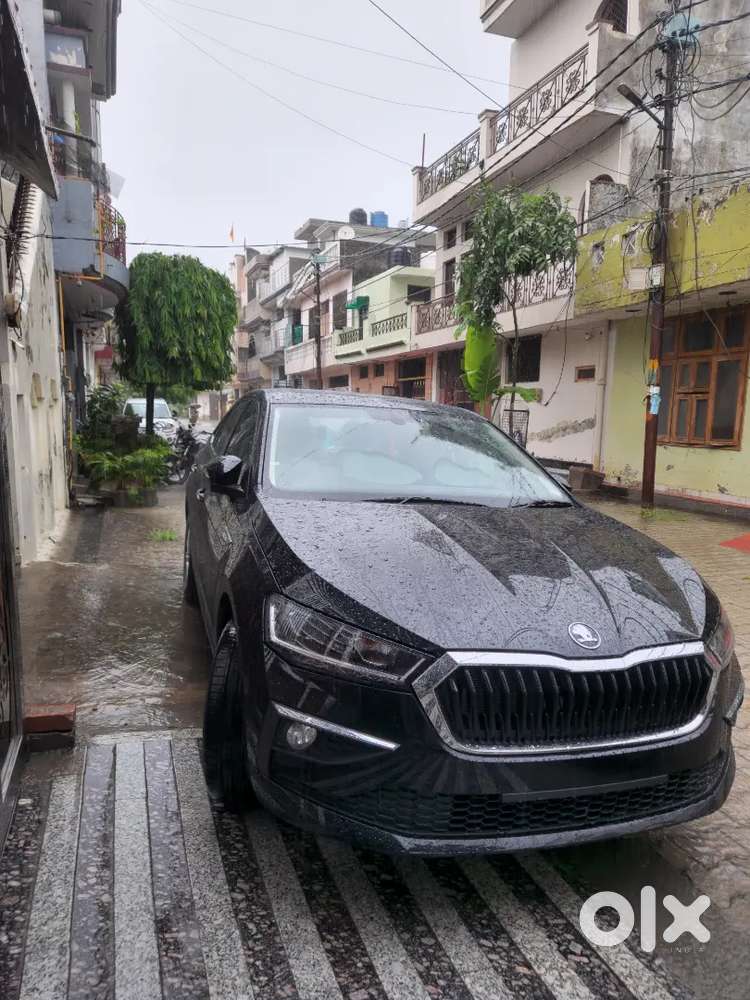 Skoda Slavia Signature 1.0 At  2026 Petrol Black Color