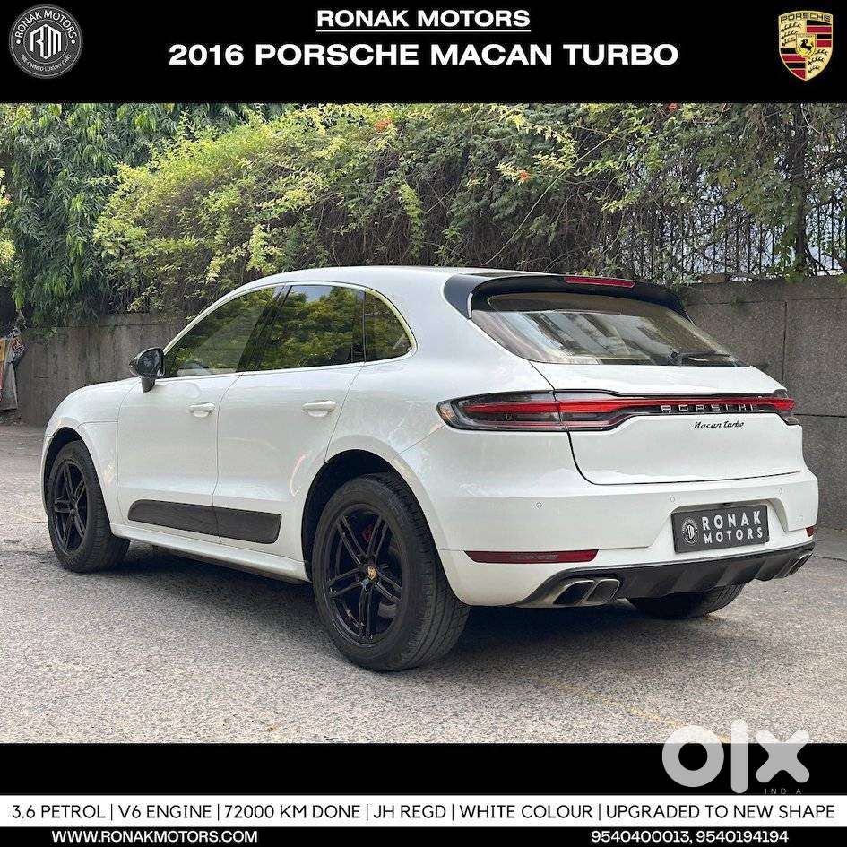 Porsche Macan Turbo, 2016, Petrol