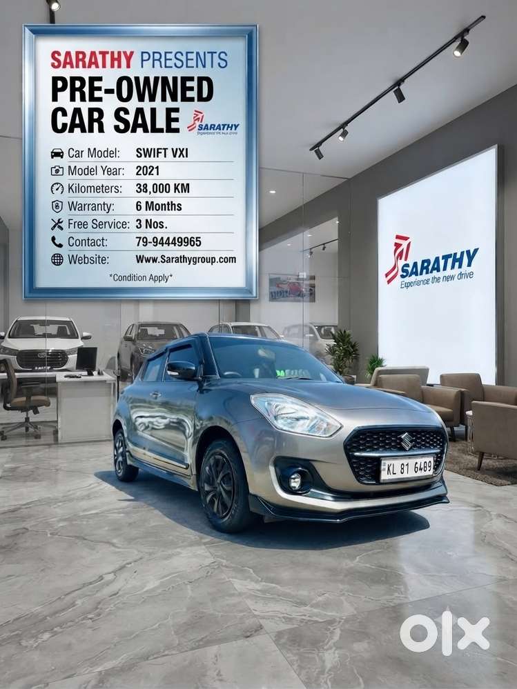 Maruti Suzuki Swift Vvt Vxi, 2021, Petrol